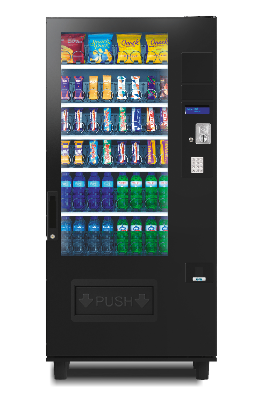 Sanden Vendo G-Snack BUDGET 8 – günstiger Snackautomat für Hotels im Saarland